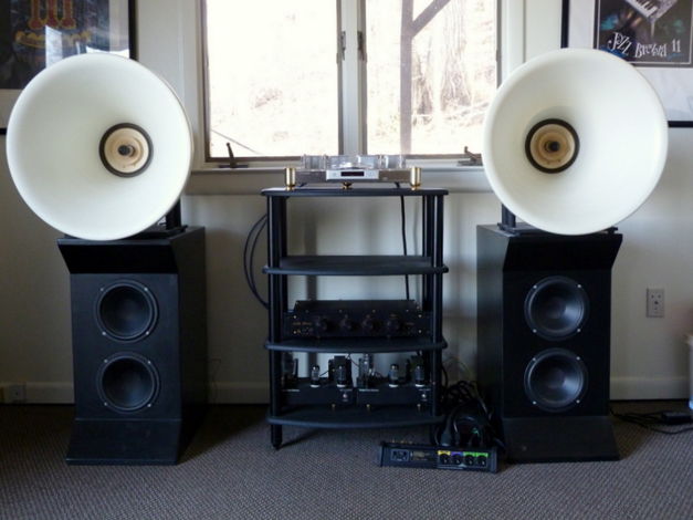 Oris (BD Design) 200 Horn Speakers and Bass Cabinets
