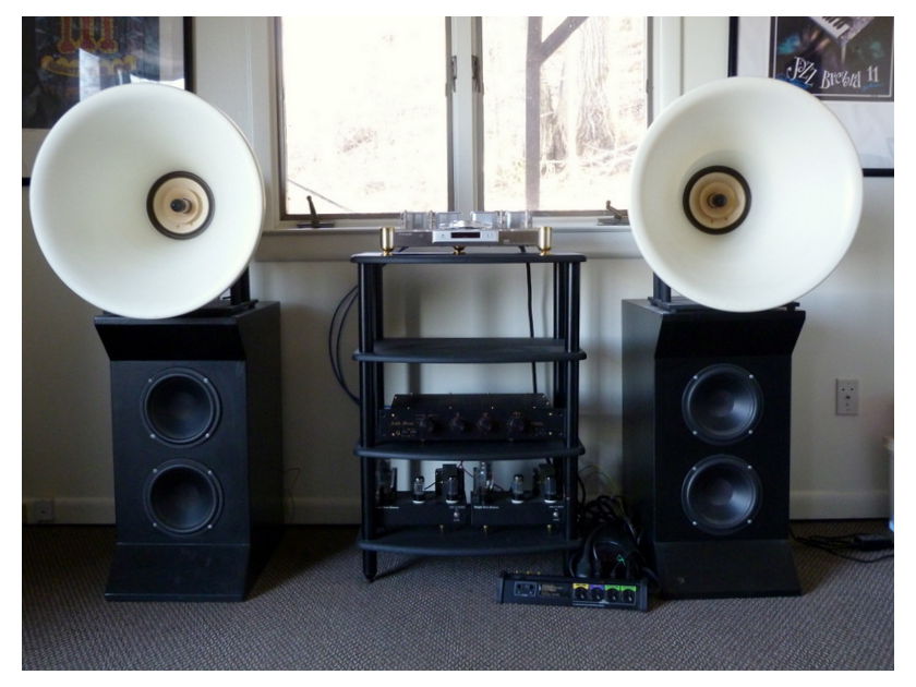 Oris (BD Design) 200 Horn Speakers and Bass Cabinets