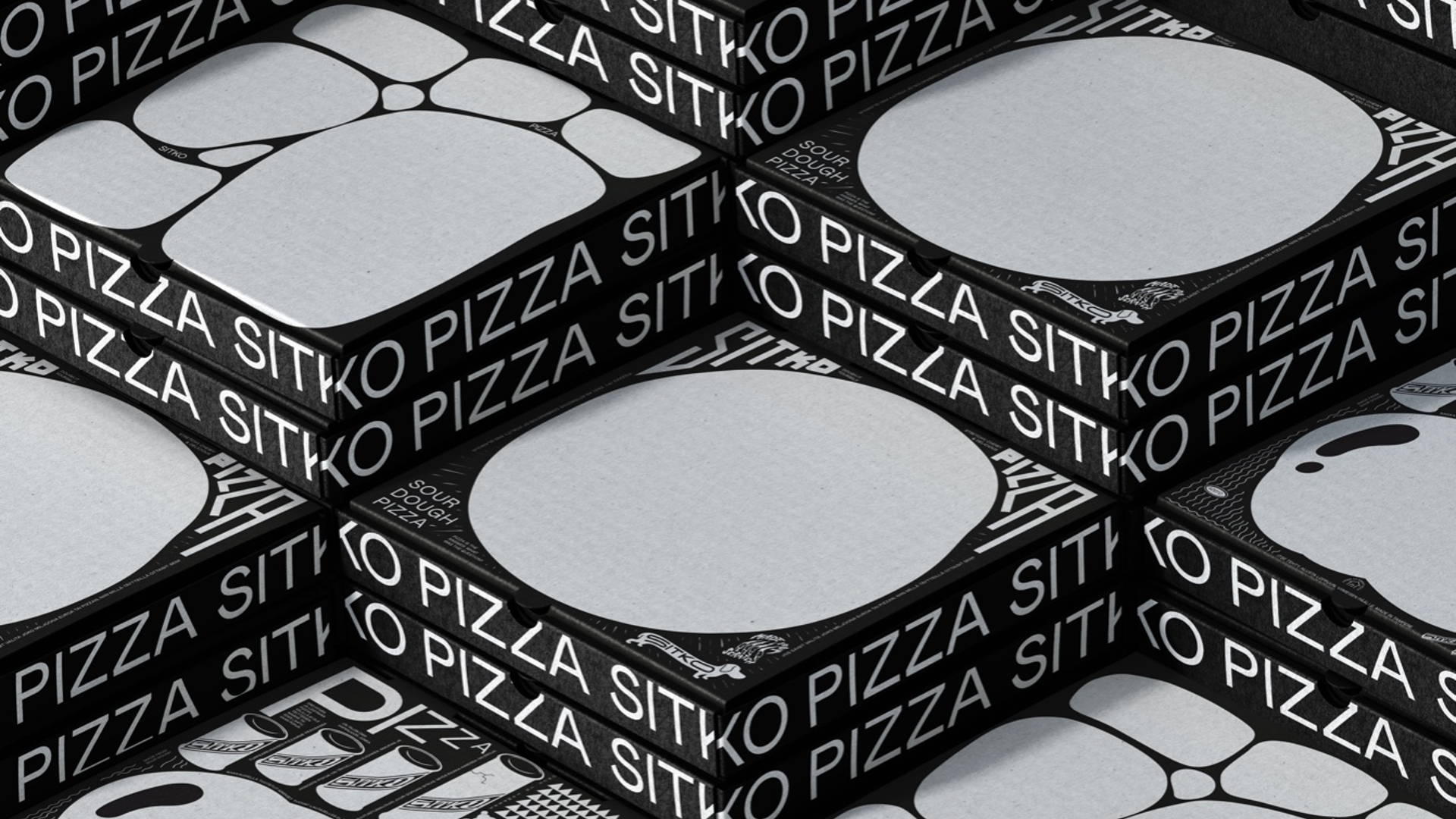 Featured image for Sitko Pizza's Packaging Takes It Back To The Basic