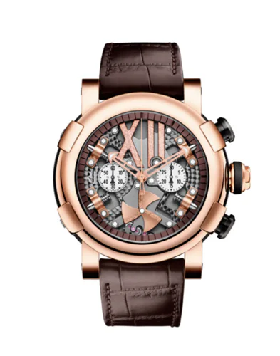 Romain Jerome Titanic-DNA Steampunk Chrono Full Red
