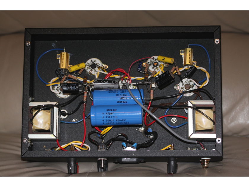 Tom McNally -Wonderful 6550 tube SET amp -  8 watts per channel