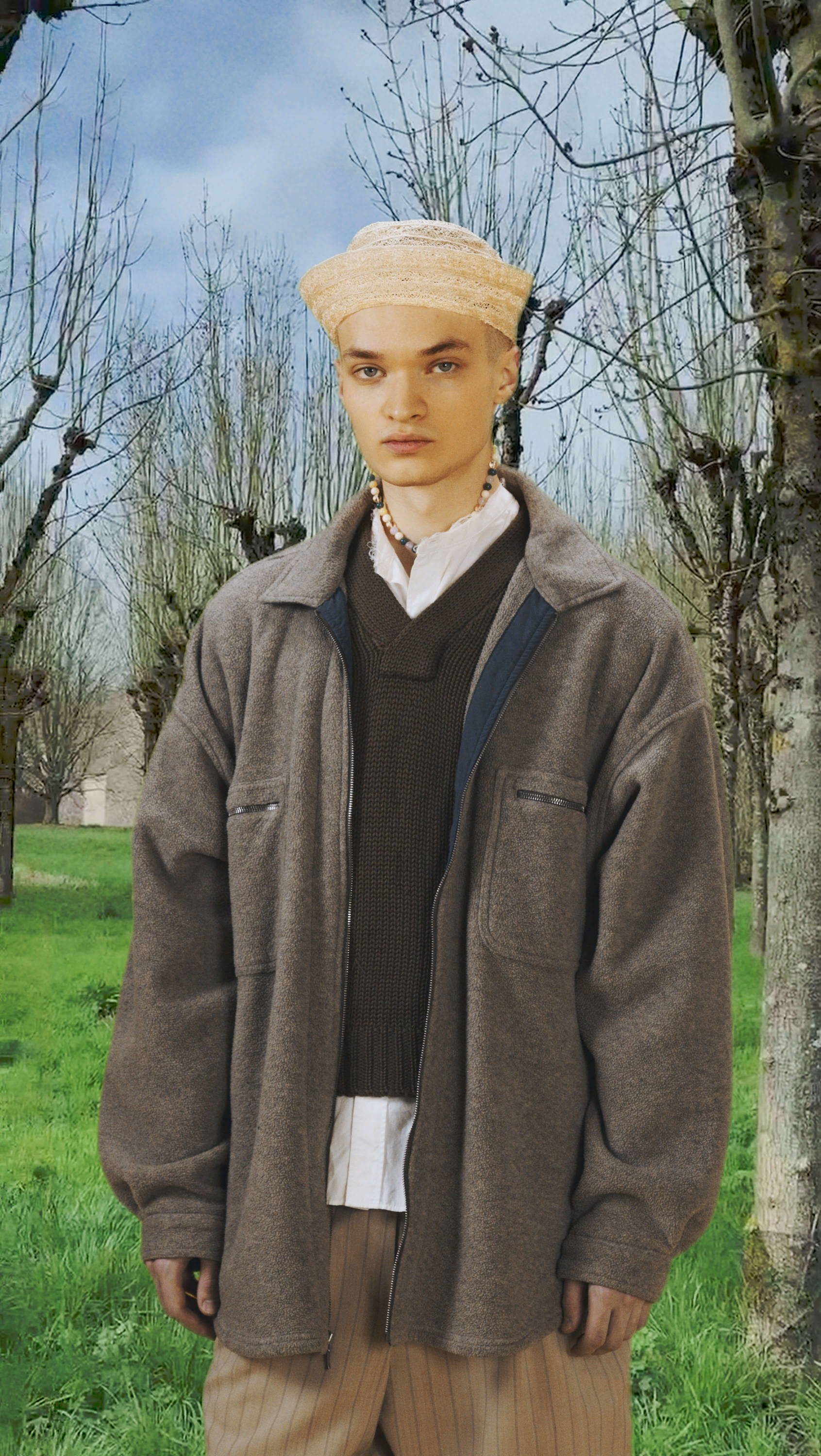 美品 2024AW La Maison de Lyllis FOTA ブラック - メルカリ