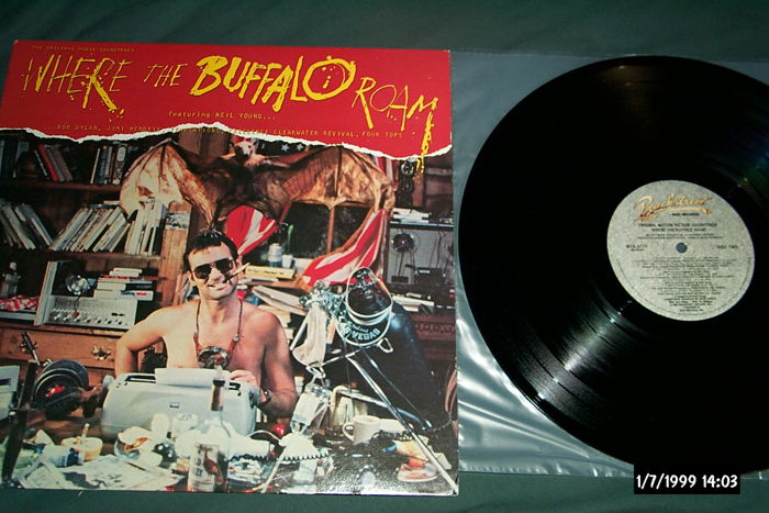 Neil Young - Where The Buffalo Roam Soundtrack LP NM