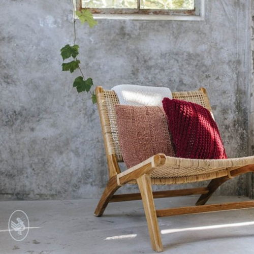 Gratis Breipatroon voor 'Gebreid Kussen met Reliëf' - Breipatroon Kussen - PDF