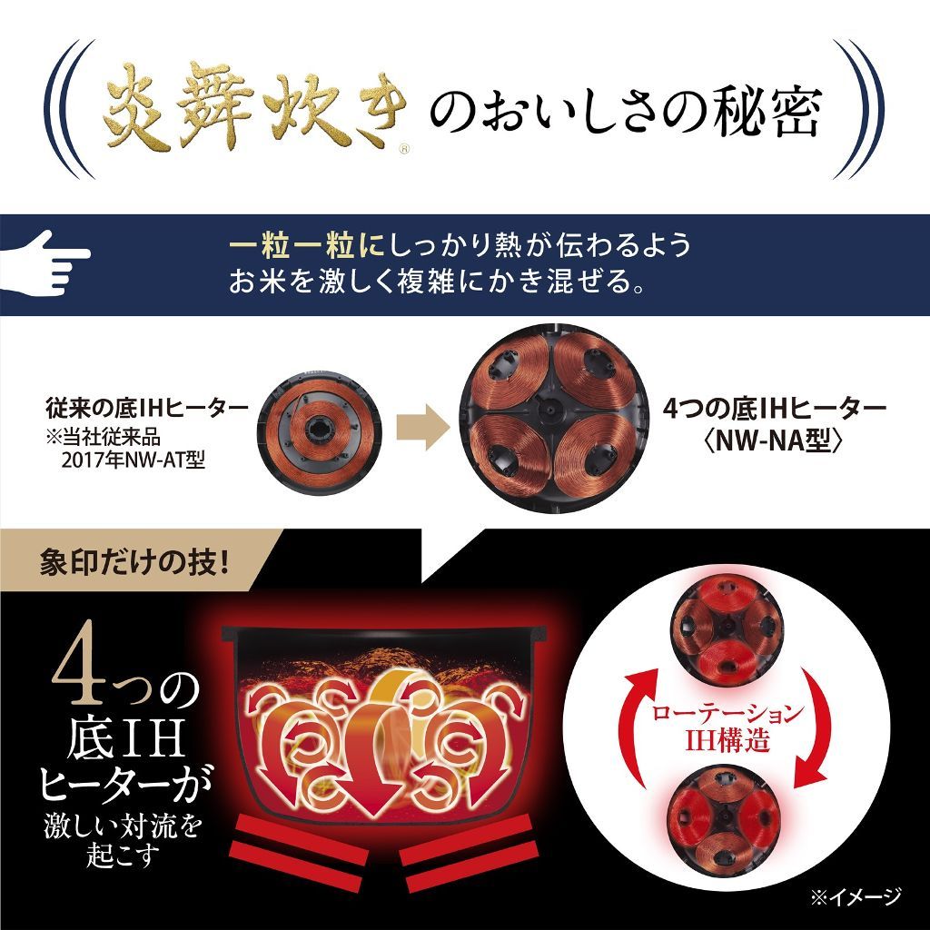 炎舞炊きのおいしさの秘密