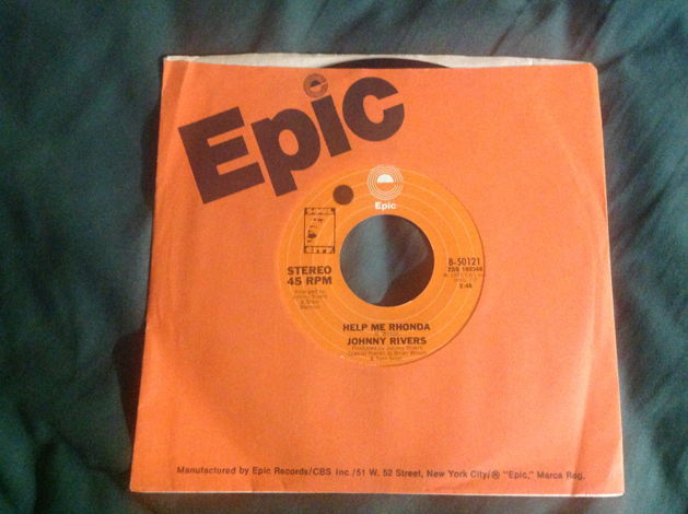 Johnny Rivers - Help Me Rhonda Brian Wilson 45 NM
