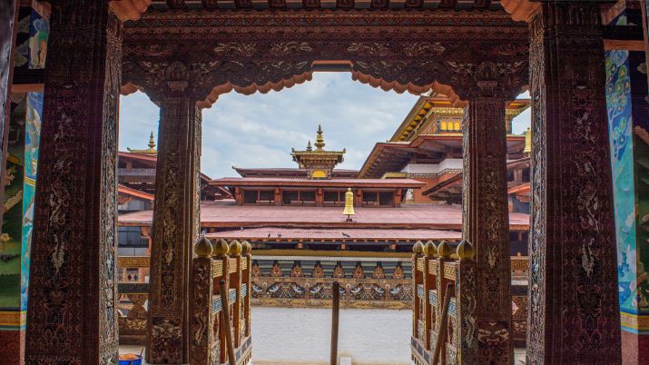 Punakha Dzong's strategic location in the heart of the Himalayas adds to its significance as a key landmark in Bhutanese history