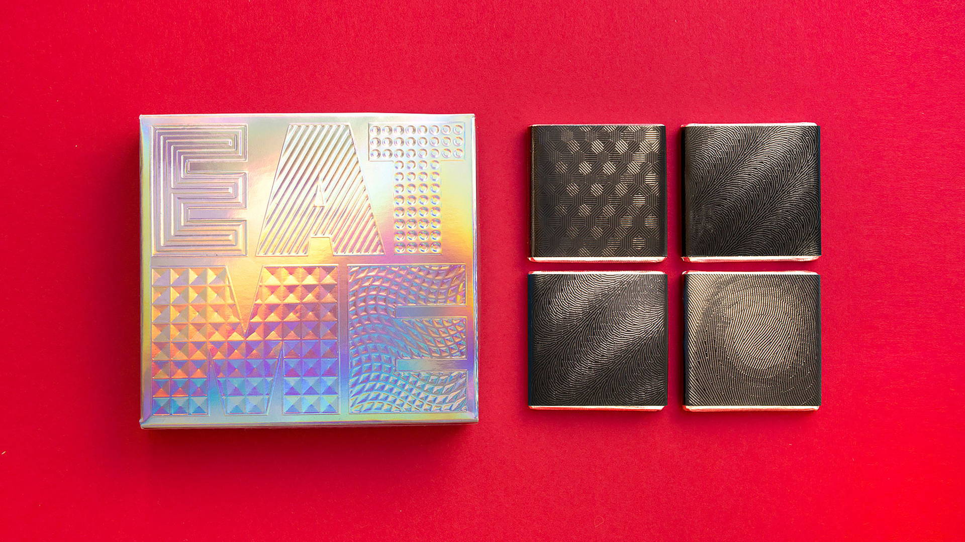 Featured image for We Love The Texture On This Holographic Chocolate Packaging