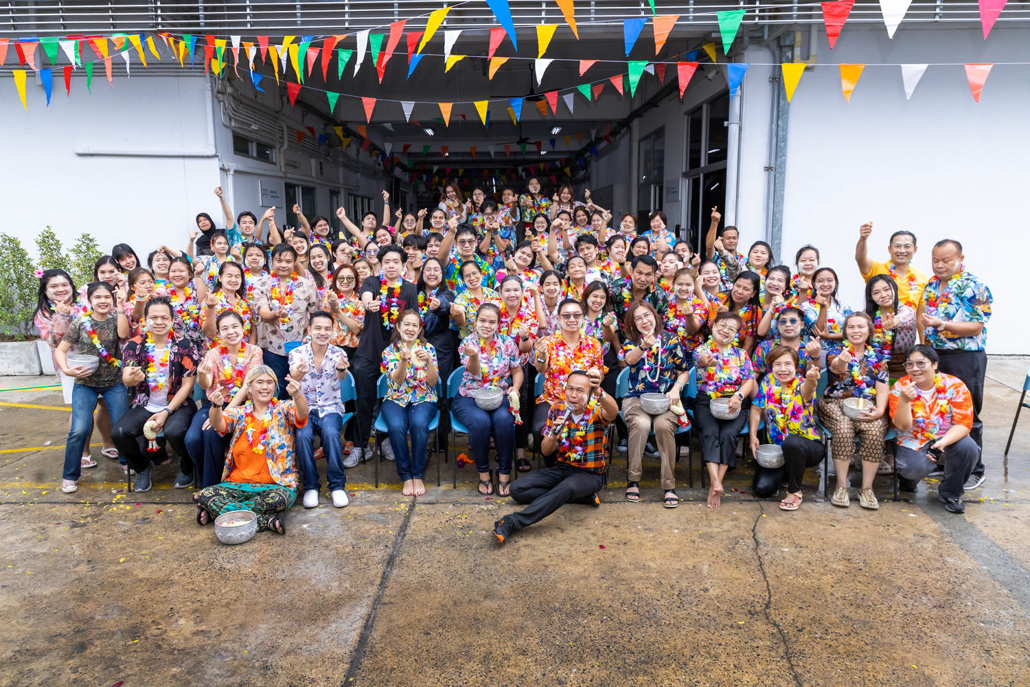 Celebrating Thai New Year (Songkran Day) Together