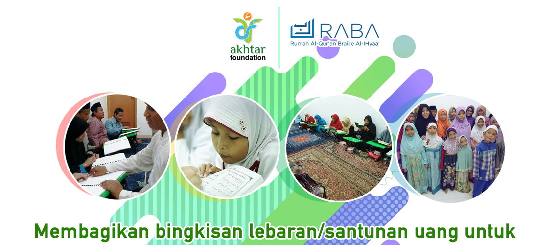 Bergerak dan Berbagi Bersama Rumah Al-Qur'an Braille Al 