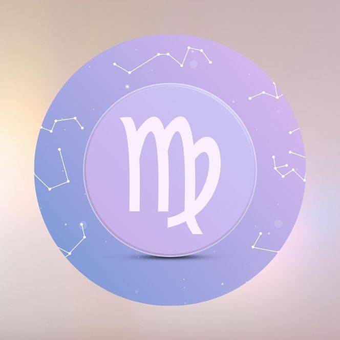 Symbole astrologique de la Vierge, signe de terre associé à la précision, la sagesse et l’équilibre intérieur – HOKEE Minéraux