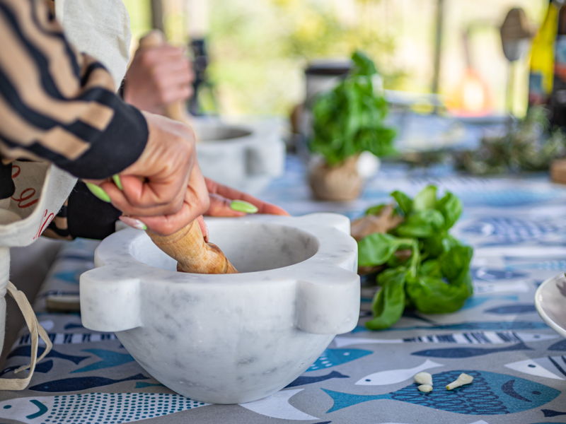 Kochkurse Riomaggiore: Gnocchi & Pesto Kochkurs in Riomaggiore
