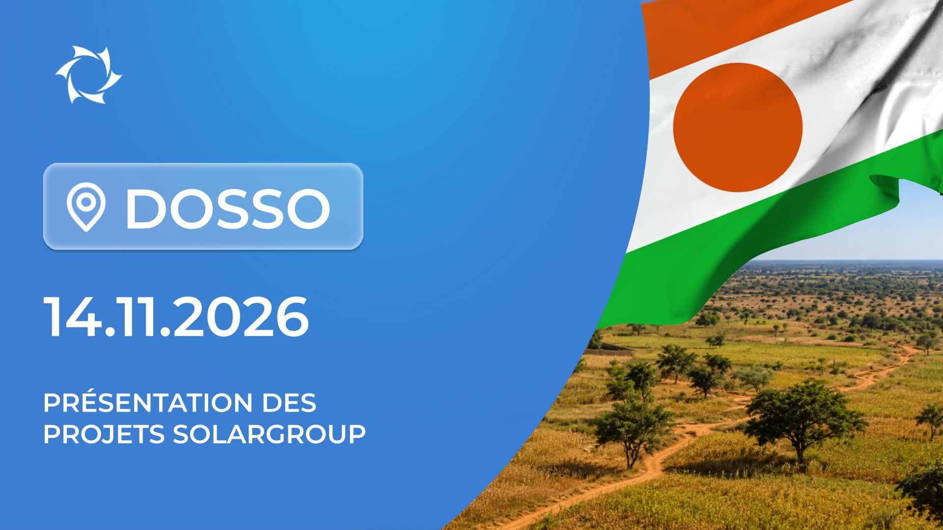 Présentation des projets SOLARGROUP à Dosso au Niger