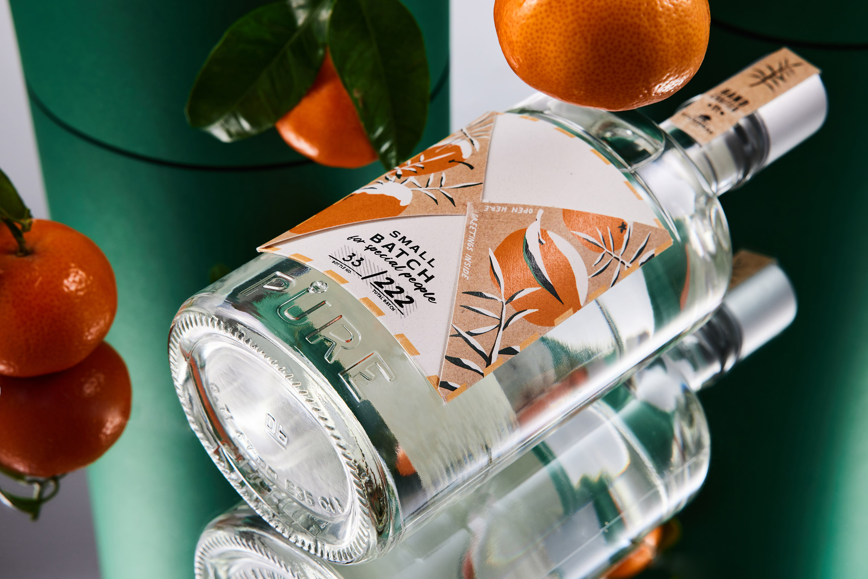 Tanglin Gin Triple Tangerine Packaging Design - World Brand Design