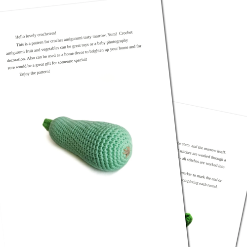 GROENTE Haakpatroon PDF: bloemkool merg groene ui radijs paprika Amigurumi Eten Speel Eten Patroon Amigurumi Speelgoed Pretend Play