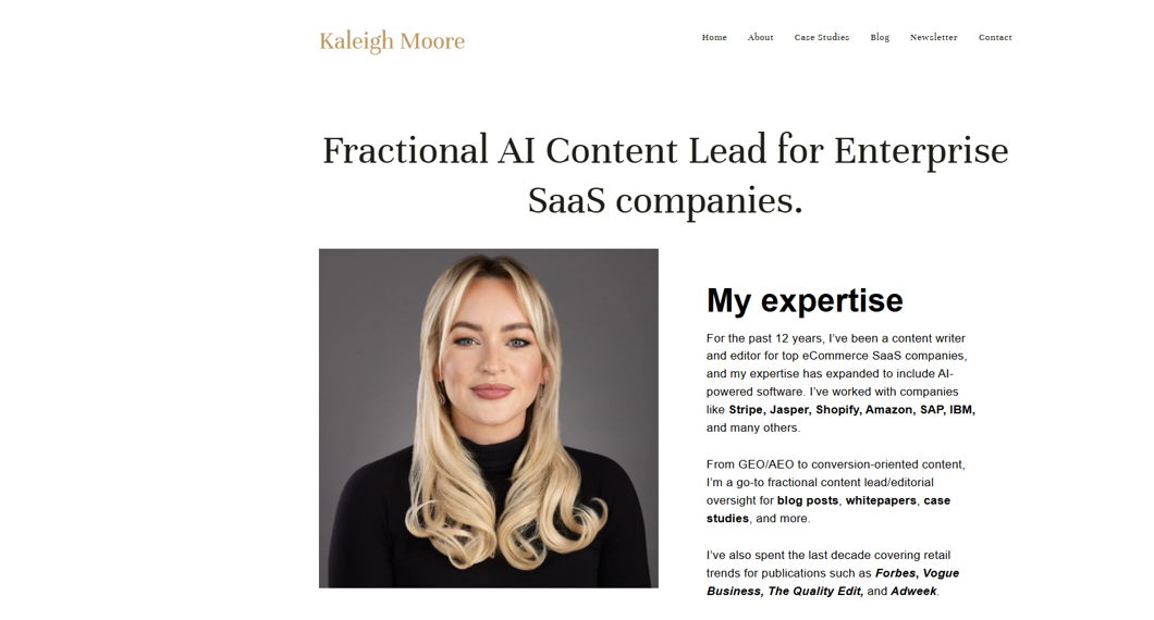 Content Marketing Portfolios
