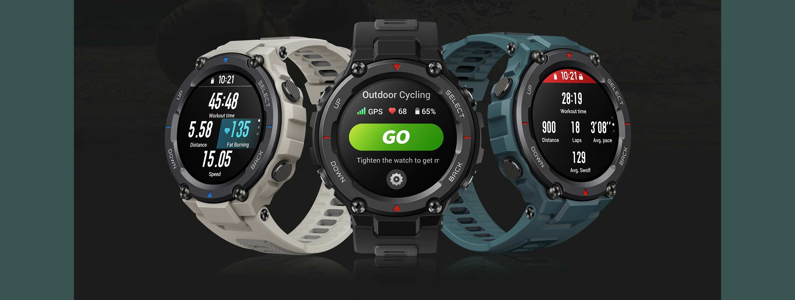 Explore Your Instinct With The Rugged Amazfit T-Rex Pro