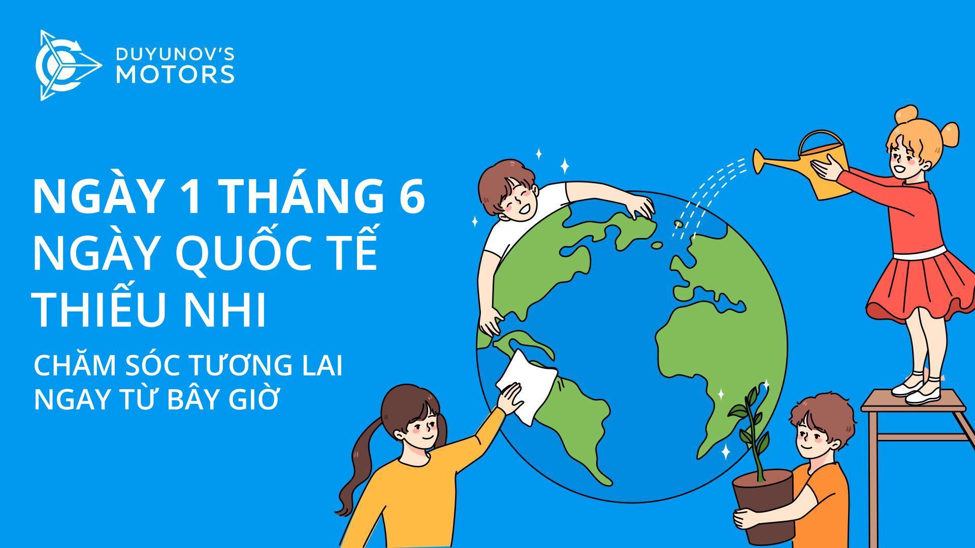 Ngày trẻ em: chăm sóc tương lai ngay bây giờ
