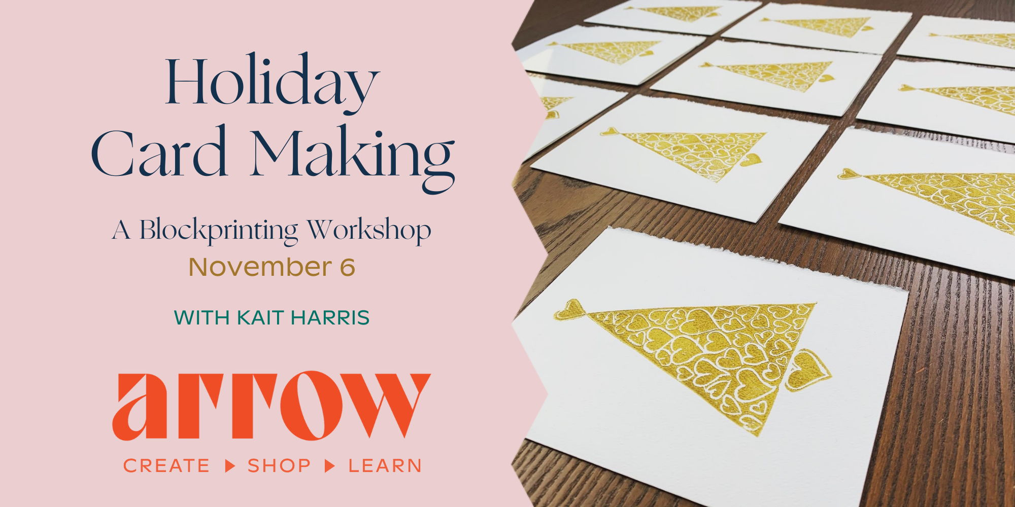 Holiday Card Making with Kait Harris promotional image