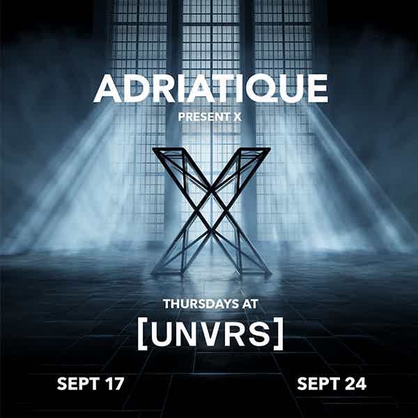 Adriatique Presents X