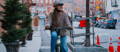 Rider on Gazelle electric bike 