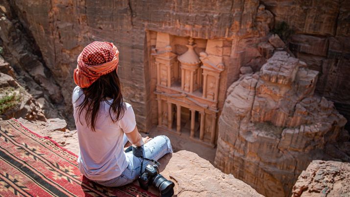 Petra has been inhabited since ancient times but declined after an earthquake destroyed much of it in 363 AD