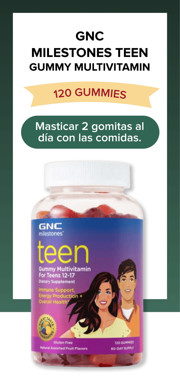 GNC Milestones Teen Gumy Multivitamin