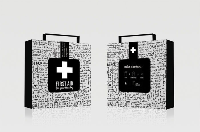 First aid front back