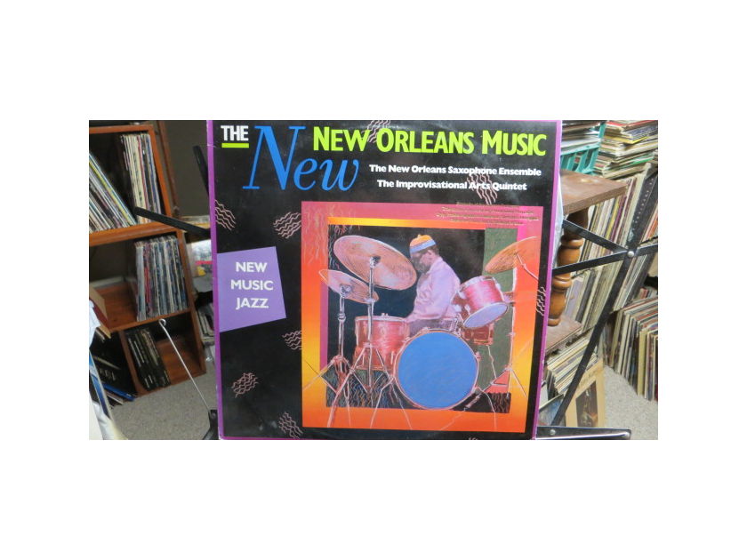 THE NEW ORLEANS SAXOPHONE QUARTETE - THE NEW NEW ORLEANS MUSIC ROUNDER RECORDS
