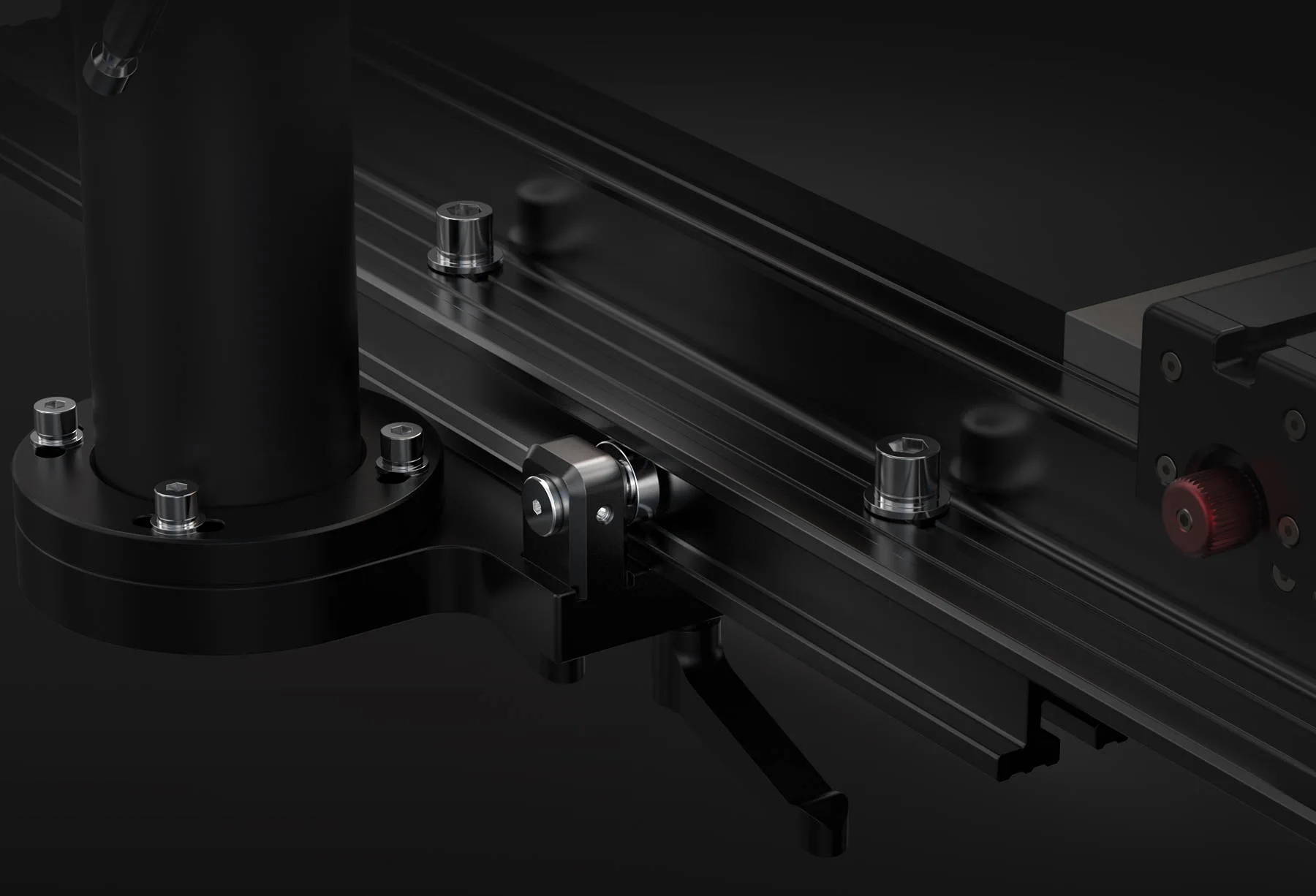 universal overhead guard table saw accessory Shark S10 lightweight rail mounted design for quick installation and seamless integration