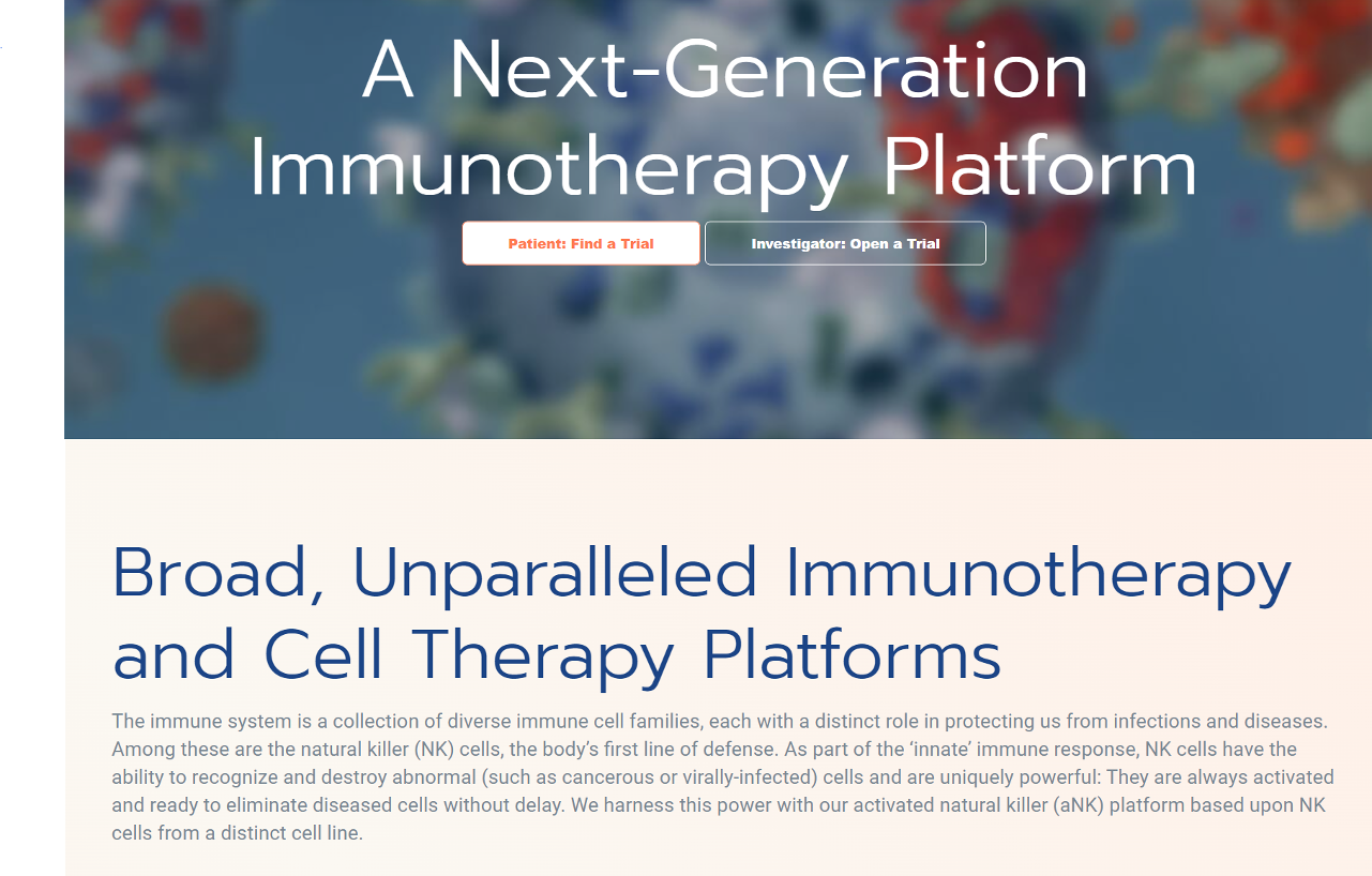 ImmunityBio product / service
