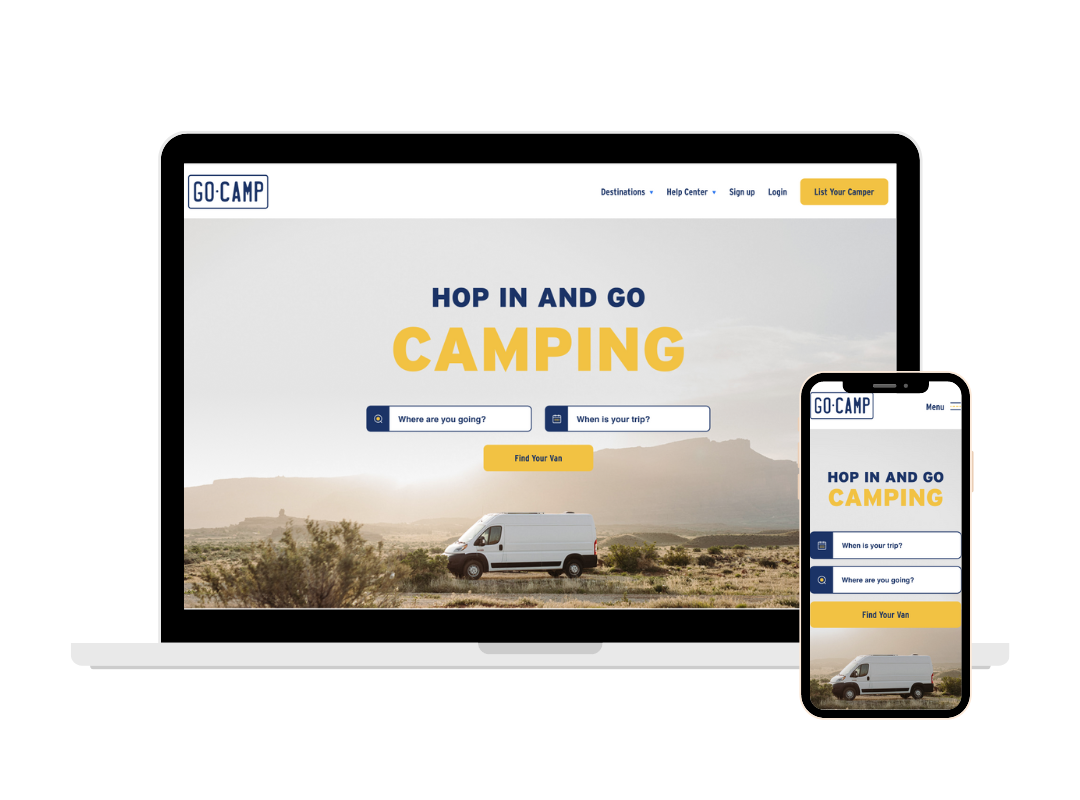 GoCamp's new website is live now on gocamp.com.