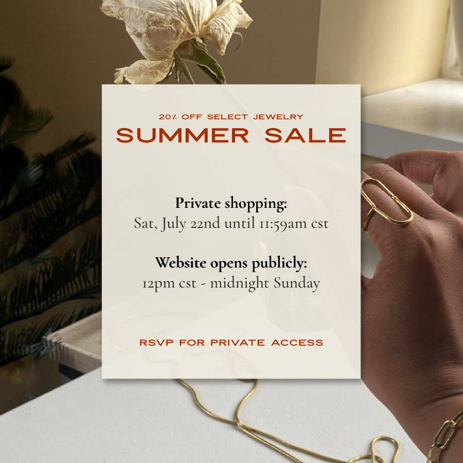 2023 Summer Sale by Mahnal jewelry