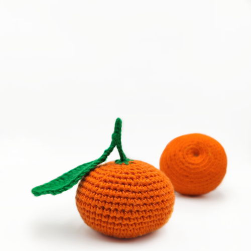 CLEMENTINE crochet pattern PDF - Amigurumi Play Food Crochet Tangerine Crochet Mandarin Easy Crochet Pattern Fruit Pattern PDF Download