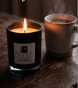 Soy Candle - Strawberry Shortcake (250g)