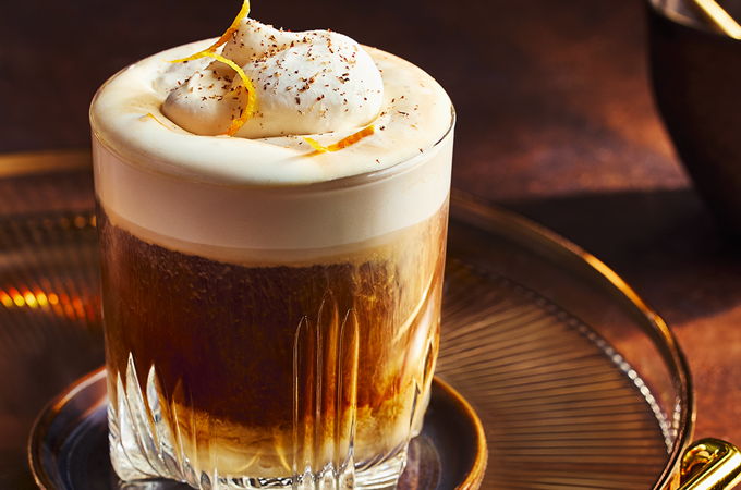 Orange Dessert Coffee