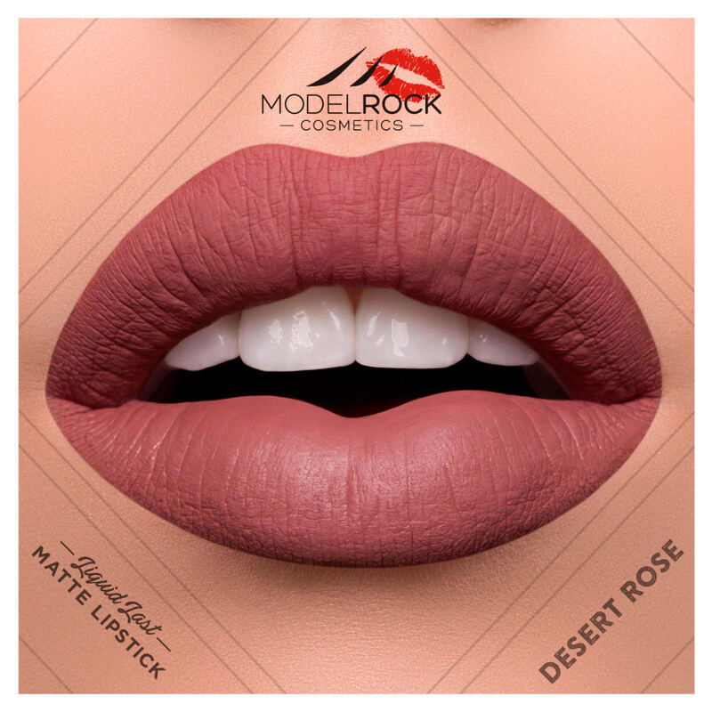 MODELROCK Liquid to Matte Longwear Lipstick - *DESERT ROSE*