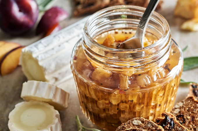 Raisins secs marinés