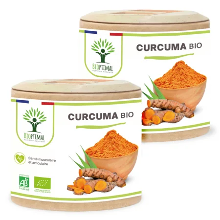 Curcuma bio - 2 x 60