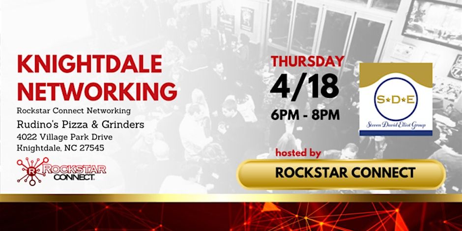 Free Knightdale Networking powered by Rockstar Connect (April, NC) promotional image