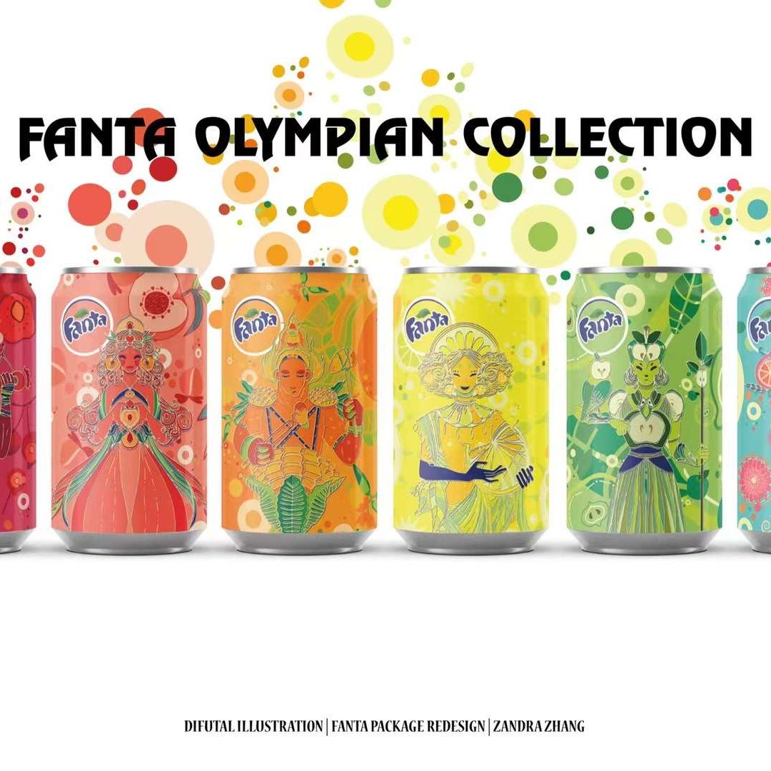 Image of Fanta Olympian Collection