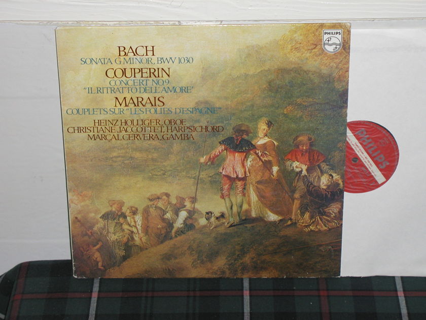 Holliger/Gamba - Bach/Couperin Philips Import pressing 6500