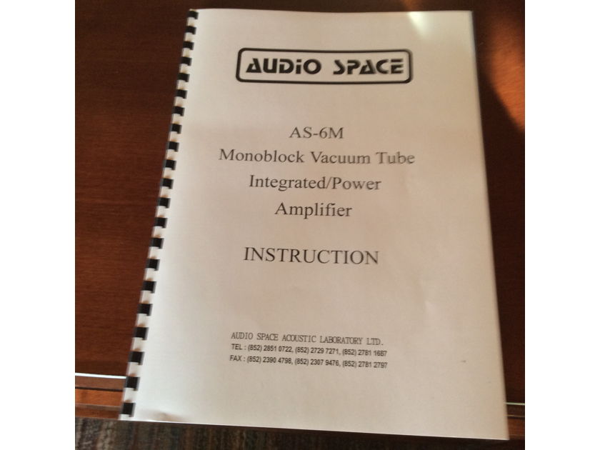 Audio Space AS-1000 AS 6M Mono Blocks