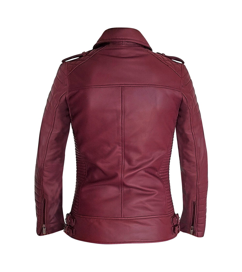 ALABAMA - Burgundy LEATHER - Image 5
