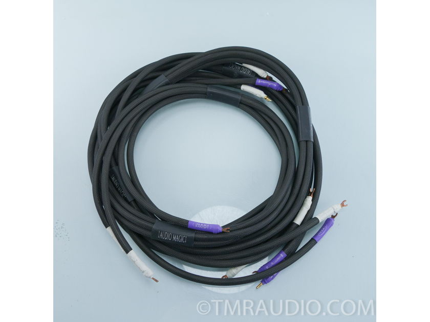 Audio Magic Spellcaster II Bi-wire Speaker Cables; 8' Pair (1219)