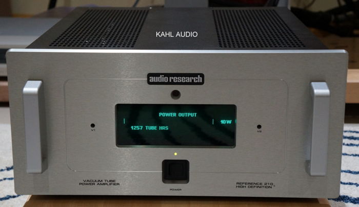 Audio Research Reference 210 tube monoblocks. Stereophi...