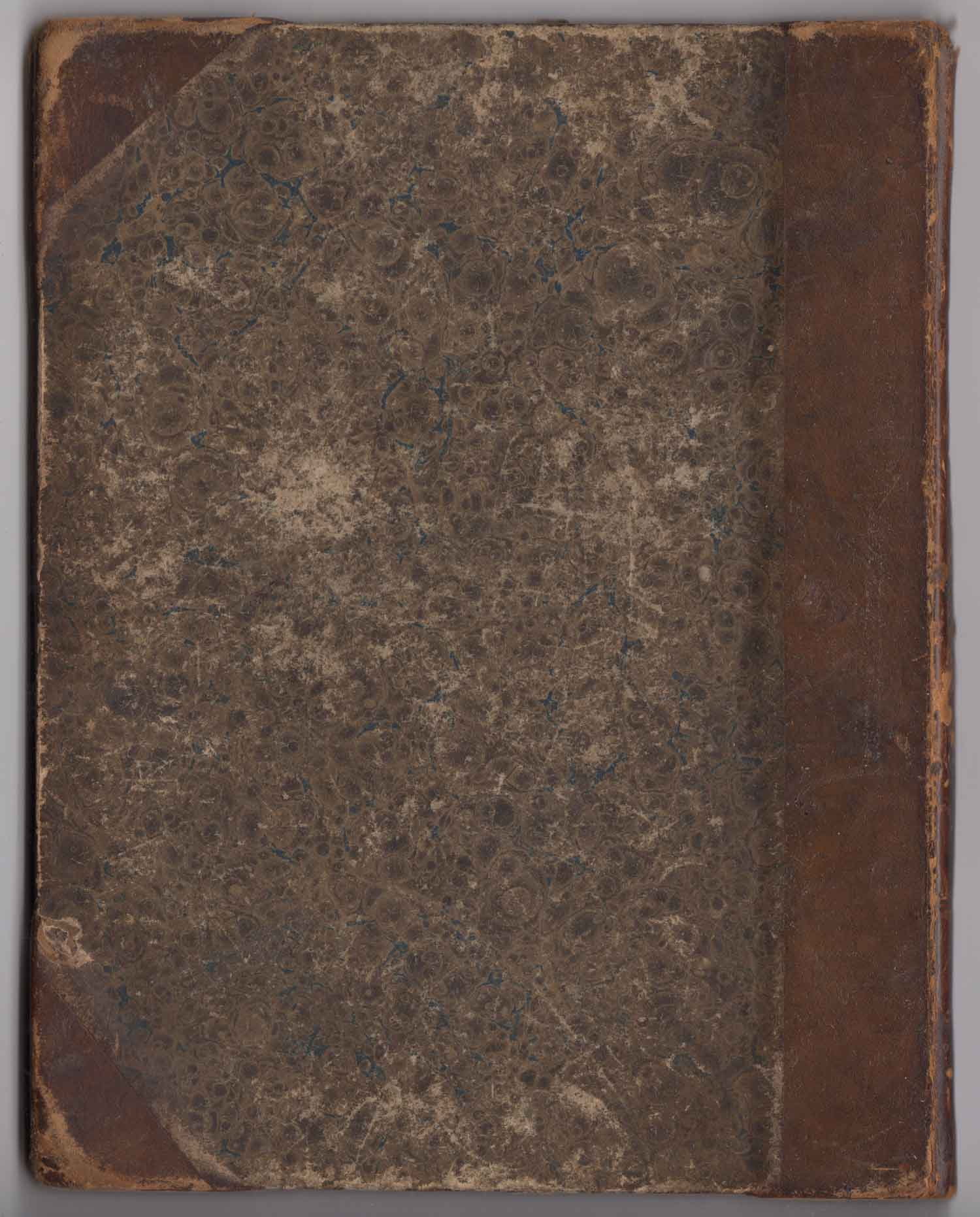 シンデレラの本（収蔵本より）1845年　裏表紙