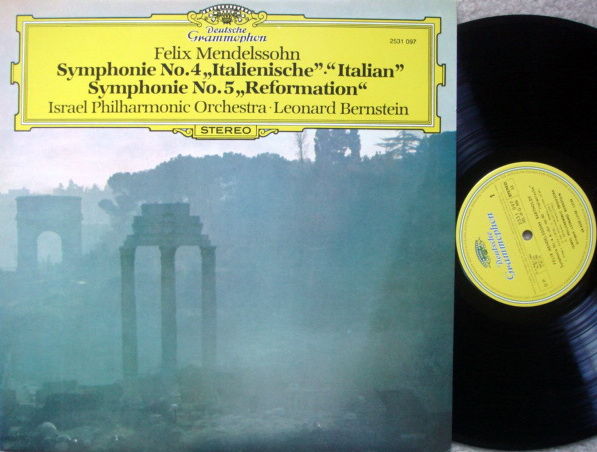 DG / BERNSTEIN-IPO, - Mendelssohn Symphony No.4 Italian...