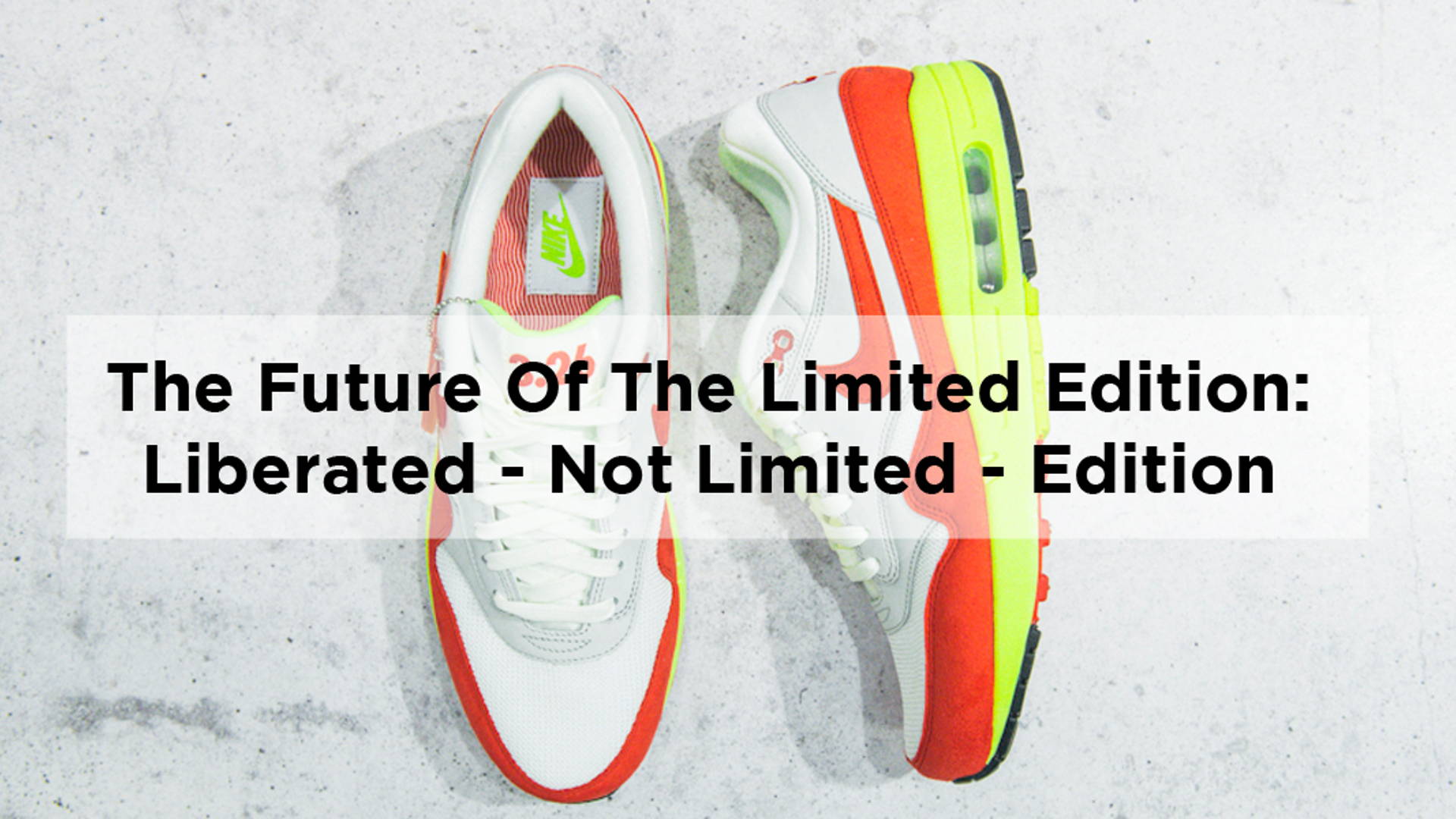 Featured image for The Future of the Limited Edition: Liberated - not limited - edition