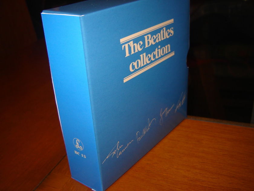 BEATLES AUDIOPHILE - BLUE BOX REMASTER 14 MINI LP CD BOX SET BRAND NEW